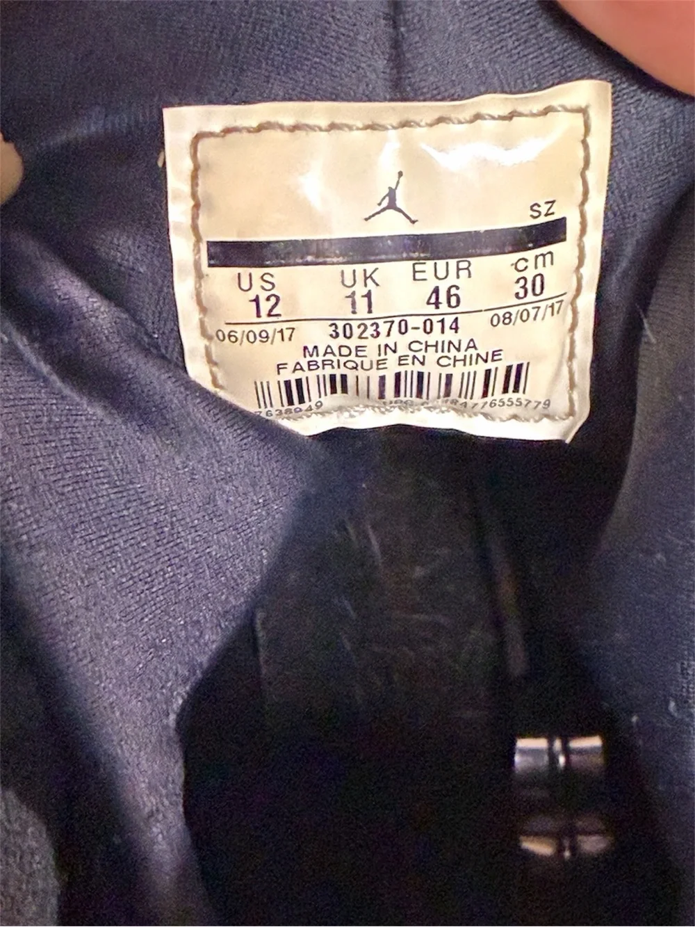 Jordan good size
